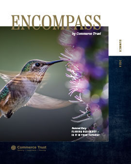 Image of Summer Encompass cover by Commerce Trust.